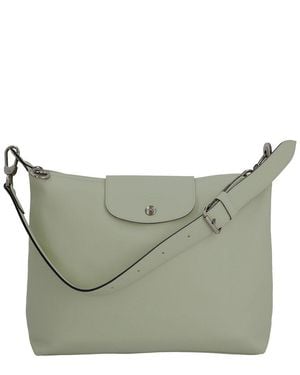 Longchamp Le Pliage Xtra Medium Leather Hobo Bag - Gray