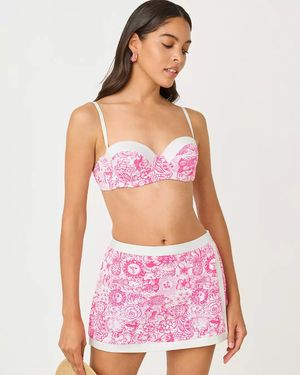 Lilly Pulitzer Leven Swim Top - Red