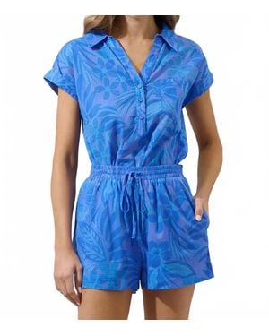 Sugarlips Minney Camp Collar Blouse - Blue