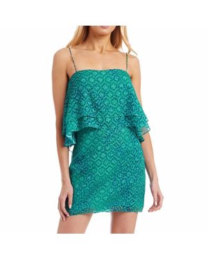 Amanda Uprichard Terrazo Dress - Green