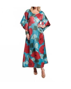 Frances Valentine Spinnaker Maxi Dress - Blue