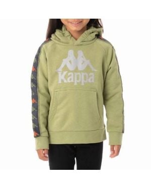 Kappa Kid's 222 Banda Hurtado 3 Hoodie - Green