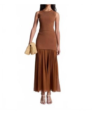 A.L.C. Hayden Skirt - Brown