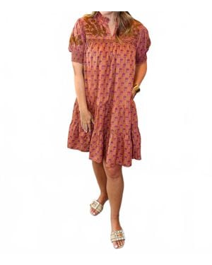 Ivy Jane Camilla Mini Dress - Red
