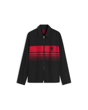 HUGO X Rb Zippered Shirt With Bull Motif