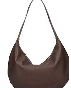 Two Amicis All Day Leather Hobo Bag - Brown
