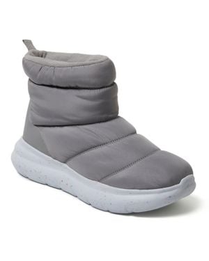 Dearfoams Texoma Bootie With Regnr8 - Gray