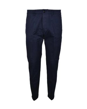 TRUE NYC Stretch Cotton Pants - Blue
