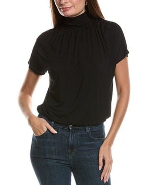 XCVI Viggo Turtleneck Top - Black