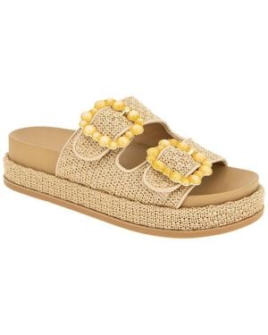 BCBGeneration Bexxi Raffia Sandal - White