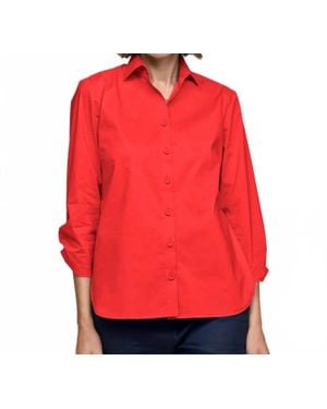 Hinson Wu Delphine Top - Red