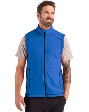 Clique Powder Recycled Fleece Vest - Blue