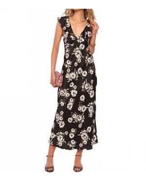 Heartloom Yvie Midi Dress - Black