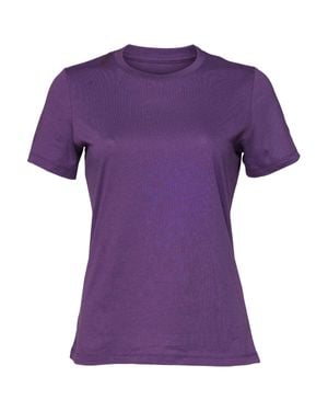 Bella Canvas Ladies Jersey Short-Sleeved T-Shirt - Purple
