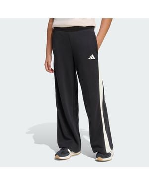 adidas Kids' Stadium Wide Leg Pants - Black