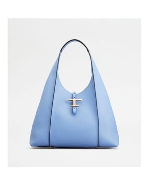Tod's T Timeless Hobo Bag - Blue