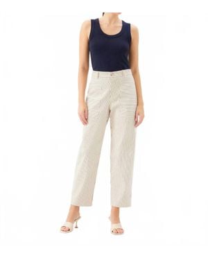 Fifteen Twenty Sondra Barrel Leg Pants - Blue
