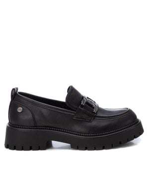 Xti Casual Moccasins By - Black