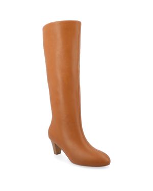 Journee Collection Collection Tru Comfort Foam Jovey Boots - Brown