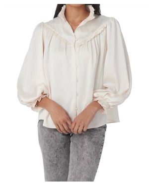 CROSBY BY MOLLIE BURCH Wells Top - Gray