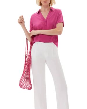 ecru Parsons Pant - Red