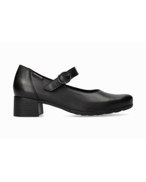 Mephisto Gessika Hand Made Mary Jane Pumps - Black