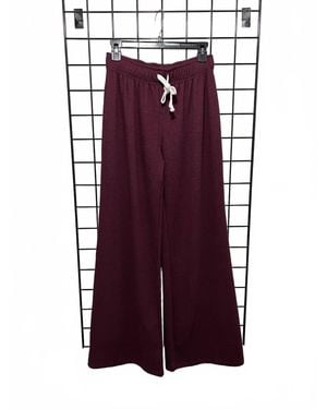 Bobi Wide Leg Pants - Purple