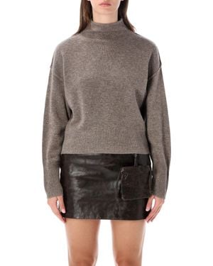 THE GARMENT Turtleneck Sweater - Gray