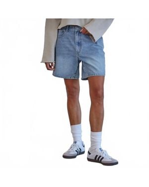 By Together The Sofia Baggy Denim Short - Blue