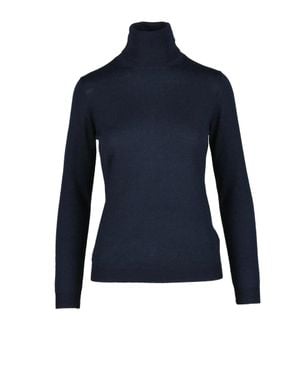 Ballantyne Turtleneck Pullover - Blue