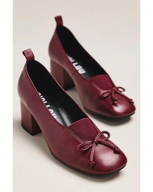 Bibi Lou Ballet Block Heels - Multicolor