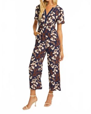 Caballero Charlize Jumpsuit - Blue