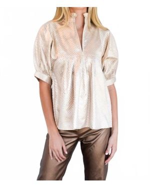 Never A Wallflower High Neck Top - White