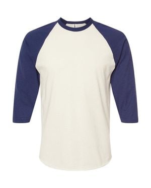 Tultex Fine Jersey Raglan T-Shirt - Blue