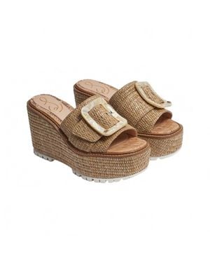 Sam Edelman Livi Wedge Espadrille Sandal - Natural