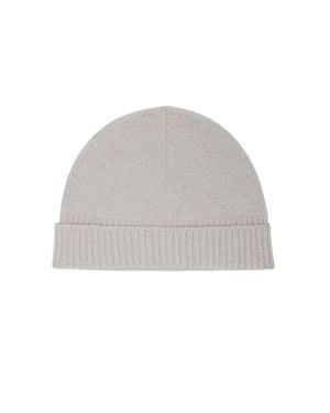 Maison Montagut Cashmere Cable Hat - Gray