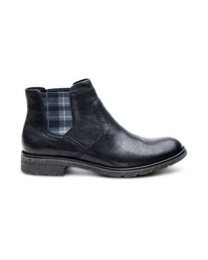 Aetrex Kaylee Leather Boot - Blue