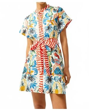 Marie Oliver Sable Mini Dress - White