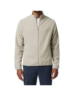Vuori Aspen Full Zip Jacket - Natural