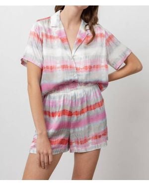 Rails Maui Coral Waves Top - Pink