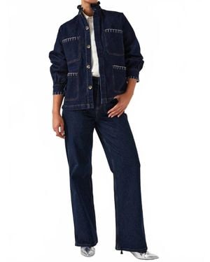 seventy + mochi Pablo Jean Jacket - Blue