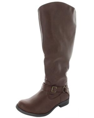 Easy Street Solana Platform Boots in Black Lyst