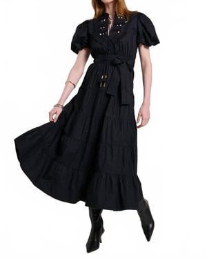 Scarlett Poppies Ethereal Maxi Dress - Black