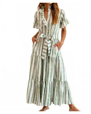 MILLE Victoria Maxi Dress - Green