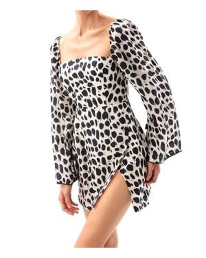 Movom Astral Square Neck Dress - Black