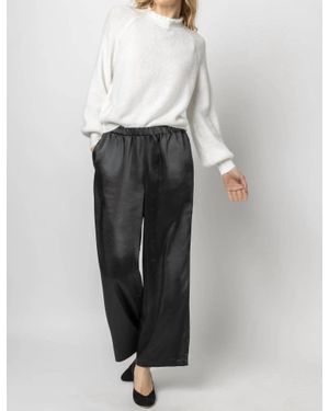 Lilla P Wide Leg Pant - White