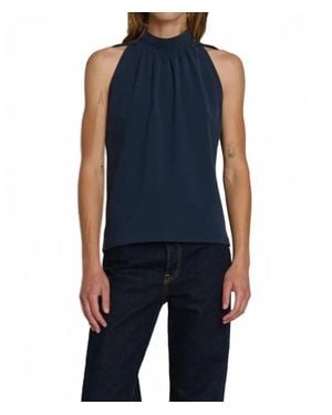 Nation Ltd Randi Halter Tank - Blue