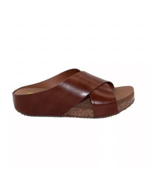 Volatile Ablette Wedge Slip On Sandals - Brown