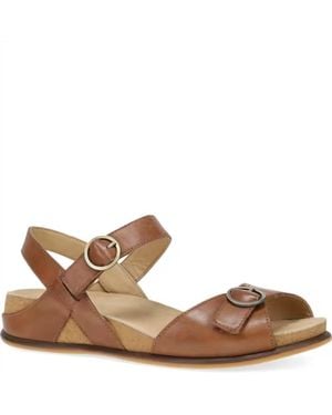 Dansko Candace Leather Sandals - Brown