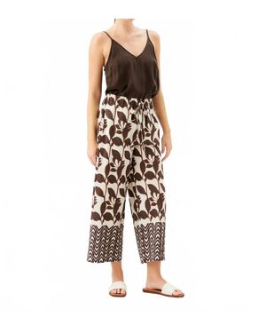 Fifteen Twenty Cora Drawstring Pants - Brown